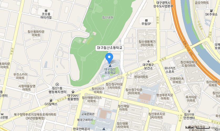 학교 찾아오시는 길 지도